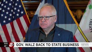 Gov. Walz: 'No regrets' about campaign for VP