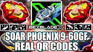 QR SOAR PHOENIX 9-60GF QR CODE HASBRO BEYBLADE X APP Códigos de Beyblade X App Hasbro