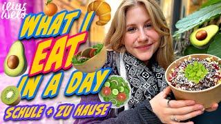 ILIAS WELT -  What I eat in a day (Schule+zu Hause)