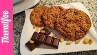 Zartbitter-Erdnuss-Cookies aus dem Thermomix® TM6 | Thermifee®