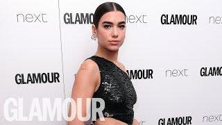 Dua Lipa:  Next Breakthrough Award | Glamour Women of the Year Awards 2017 | Glamour UK