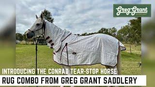 Introducing the Conrad Tear-Stop Horse Rug Combo from Greg Grant Saddlery