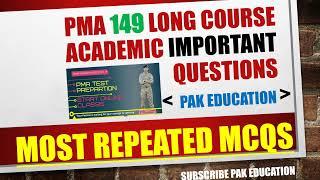 149 PMA Long Course 2021 | Complete preparation of initial test 149 most repeated questions