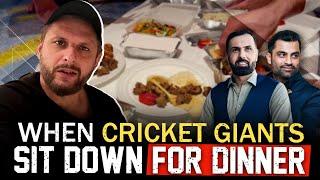 Cricket Giants Sit Down for Dinner | Muhammad Nabbi & Tamim iqbal Invite Shahid Afridi