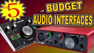 Top 5 Budget Audio Interfaces!