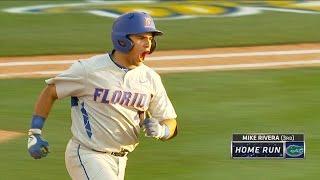 Florida Baseball: Mike Rivera Home Run