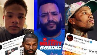 Mayweather's Fighter Curmel Moton Reacts To Gervonta Davis Beef! ((Best Team in Boxing ))