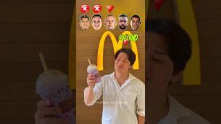 Grimace Shake Challenge with Best Football Players + Ronaldo#shorts #ronaldo