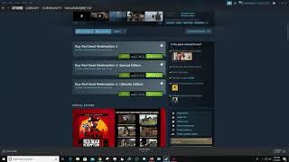 HOW TO BUY RED DEAD REDEMPTION 2 FROM STEAM.