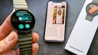 WhatsApp on Samsung Galaxy Watch 7