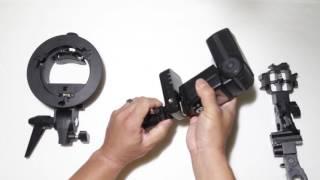 Review of Flash/Speedlist Brackets for light stand (E-Type, S-Type, B-Type and Triple shoe bracket)