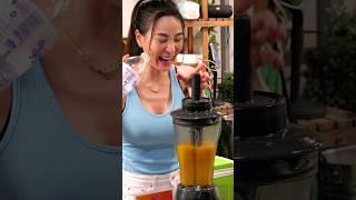 태국에서 가장 비싼 망고쥬스 - Blue Lady's Mango Juice, The Most Expensive in Thailand