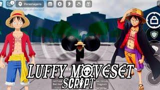 *NEW* LUFFY MOVESET SCRIPT OP | GOMU PISTOL | BAZOOKA | CUSTOM ANIMATIONS | VFX | SFX