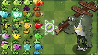 Pvz 2 Challenge - All Pea & Other Plants vs Gargantuar Zombie