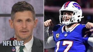 NFL LIVE | Josh Allen is most valuable player in league right now - Dan Orlovsky: Bills will win AFC