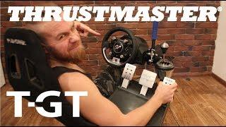 THRUSTMASTER T-GT - ОБЗОР ЛУЧШИЙ РУЛЬ ДЛЯ PS4 и GRAN TURISMO SPORT