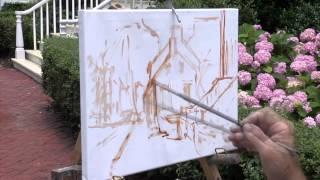 Easels in Frederick: Time Lapse with artist John Caggiano