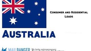 Australian consumer email lists and databases for advertising leads