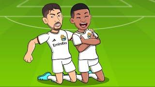 How Mbappe Overcame Difficulties and Scored Goals at Real Madrid | Football Animation