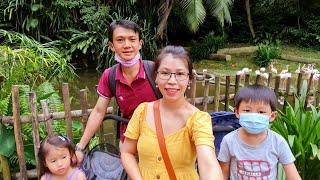 Jurong Bird Park Singapore with Brayden and Elena