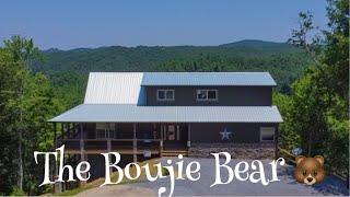 Brand New Cabin In The Heart Of The Smoky Mountains The Boujie Bear has 4 Bedrooms & 4 Bathrooms