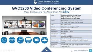 Streakwave Presents: Plug and Play with Grandstream's GVC3200 Webinar