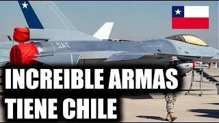 ¿Qué ARMAS hace que Chile sea tan PODEROSO en 2024?