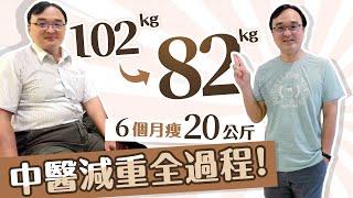 中醫減重｜靠這一招6個月瘦20公斤！突破減肥停滯期！健康迎向新人生-《京都堂中醫診所》