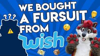 We Bought A Fursuit From Wish!!! - Furry Wish.com Series