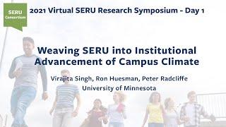 Weaving SERU Into Institutional Advancement of Campus Climate