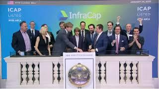 Infrastructure Capital Advisors, LLC Rings The Closing Bell to support the new ICAP ETF Launch