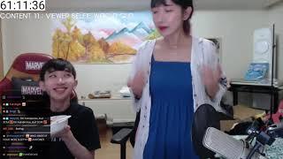 Twitch Fails - Jinnytty Jinny's Brother Calls Her Flat On Stream