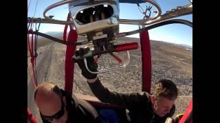 Pahrump Balloon Festval 2014 - First flight with Michael Glen and Tim Ellison