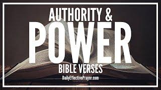 Bible Verses On Authority and Power | Scriptures On Believer's Authority (Audio Bible)