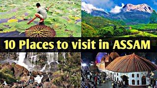10 Places to Visit in Assam || Most Beautiful Places to Visit in Assam State || The Honest