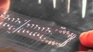 Music Engraving on Metal Plates