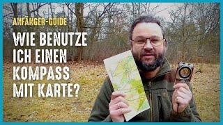 Wie benutze ich einen Kompass mit Karte? [Anfänger-Guide]