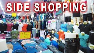  #Antalya Side Turkey Shopping. SIDE KUMKOY Street SHOPPING FAKE BAZAAR TURKIYE #turkey #antalya