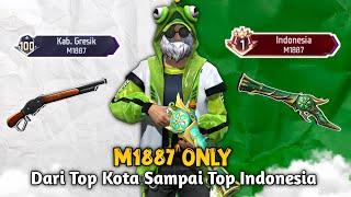 Namatin Weapon Glory Free Fire Dari Top Kota Sampai Top Indonesia M1887 - CS Ranked