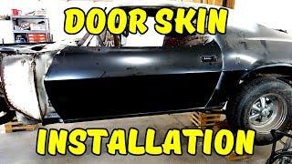 Door Skin Installation - Door Skin Replacement Part 5 - 71 Camaro RS