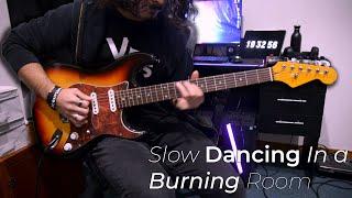 Slow dancing in a burning room // loop cover (improvising)