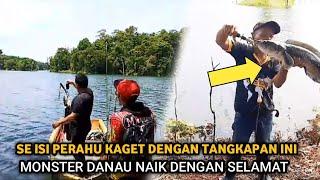 BRUNEI BERHASIL KAMI LIBAS - ikan toman monster beri perlawanan kuat, mata pancing sampai PATAH