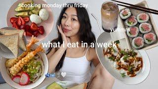 what i eat in a week‍*simple recipes + asian food + realistic* | healthy home cooked meals!