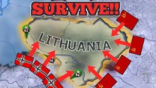 Lithuania NO APPEASEMENT!! Pain & Suffering VS Axis and Soviets