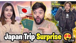 We Are Going To Japan | Visa AageyaO| Surprise Birthday For Nadeem