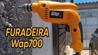 FURADEIRA WAP 700 WATS FURANDO CONCRETO