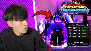 25K DAMAGE! SHINY ANT KING (UNLOCKED) | Anime Defenders #1