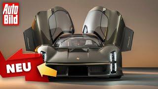 Porsche Mission X (2023) | Die Studie ist ein Elektro-Hypercar | Vorstellung mit Dennis Petermann