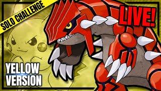 LIVE! Groudon Only - Pokemon Red, Blue & Yellow (ft. Speedrunner0218 & SteveMPlays)