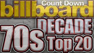 70s Decade Billboard Top 20 Countdown